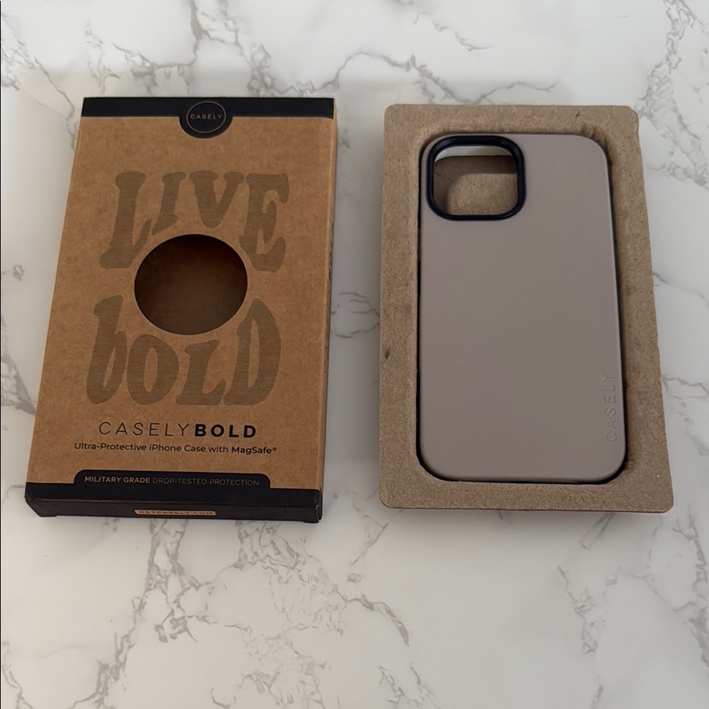 Gray Smartphone Case with Matte Finish
